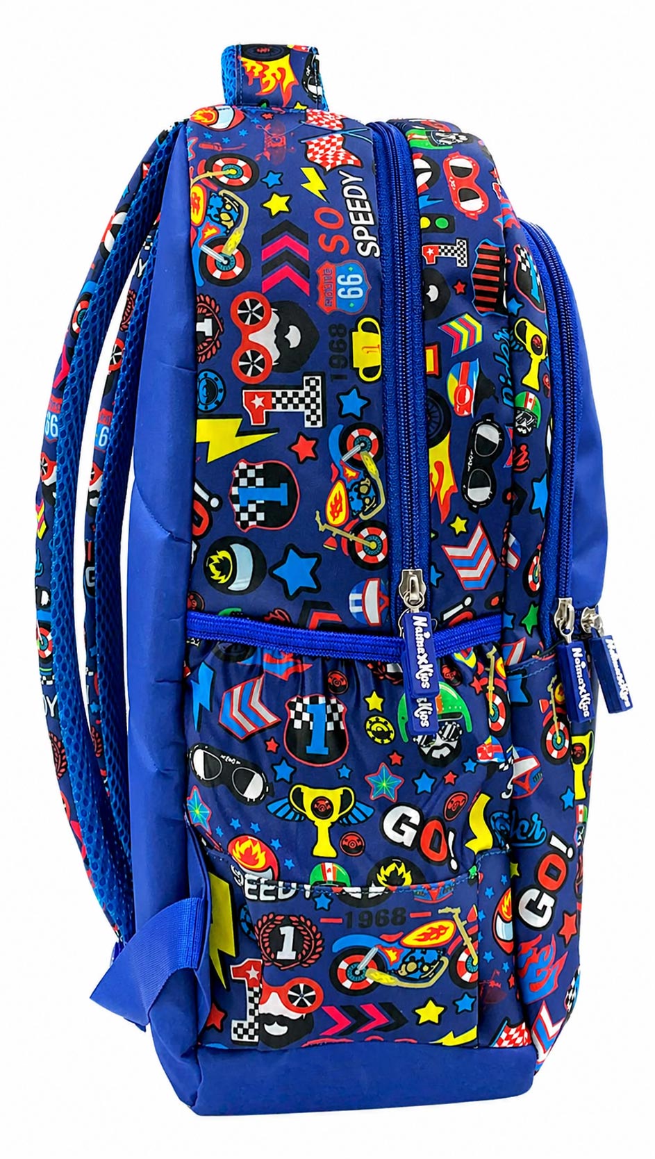 Naimax Kids Tas Sekolah Anak SD Laki-Laki Karakter Rider Go | Tas Ransel Anak Desain Keren dan Lucu - Gambar 6
