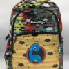 Naimax Kids Tas Ransel Anak Laki-laki SD Karakter Dino Black | Tas Sekolah Anak Cowok