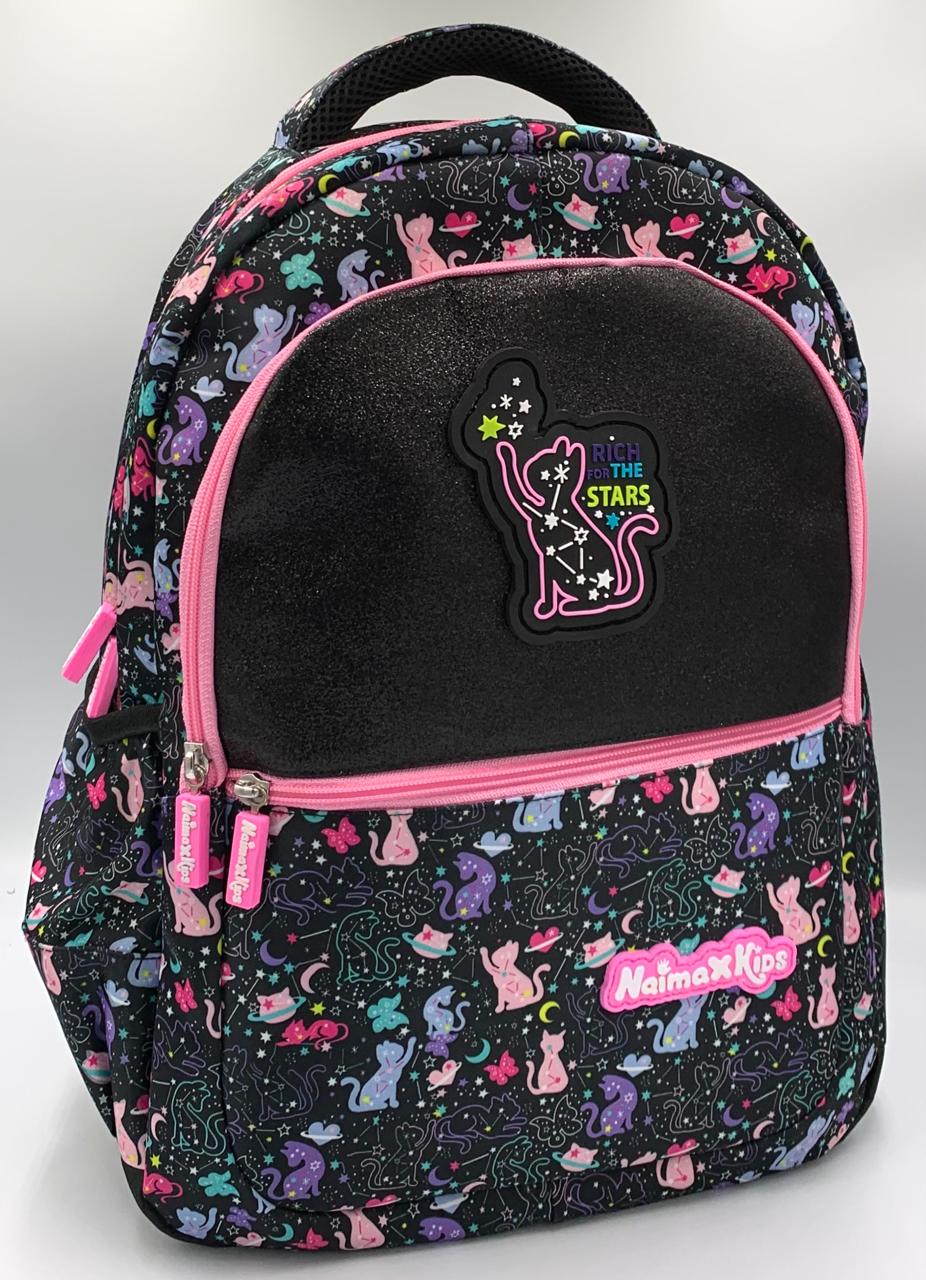 Tas Anak SD Perempuan Motif Karakter Cat Star | Ransel Sekolah Naimax Kids Kekinian - Gambar 2