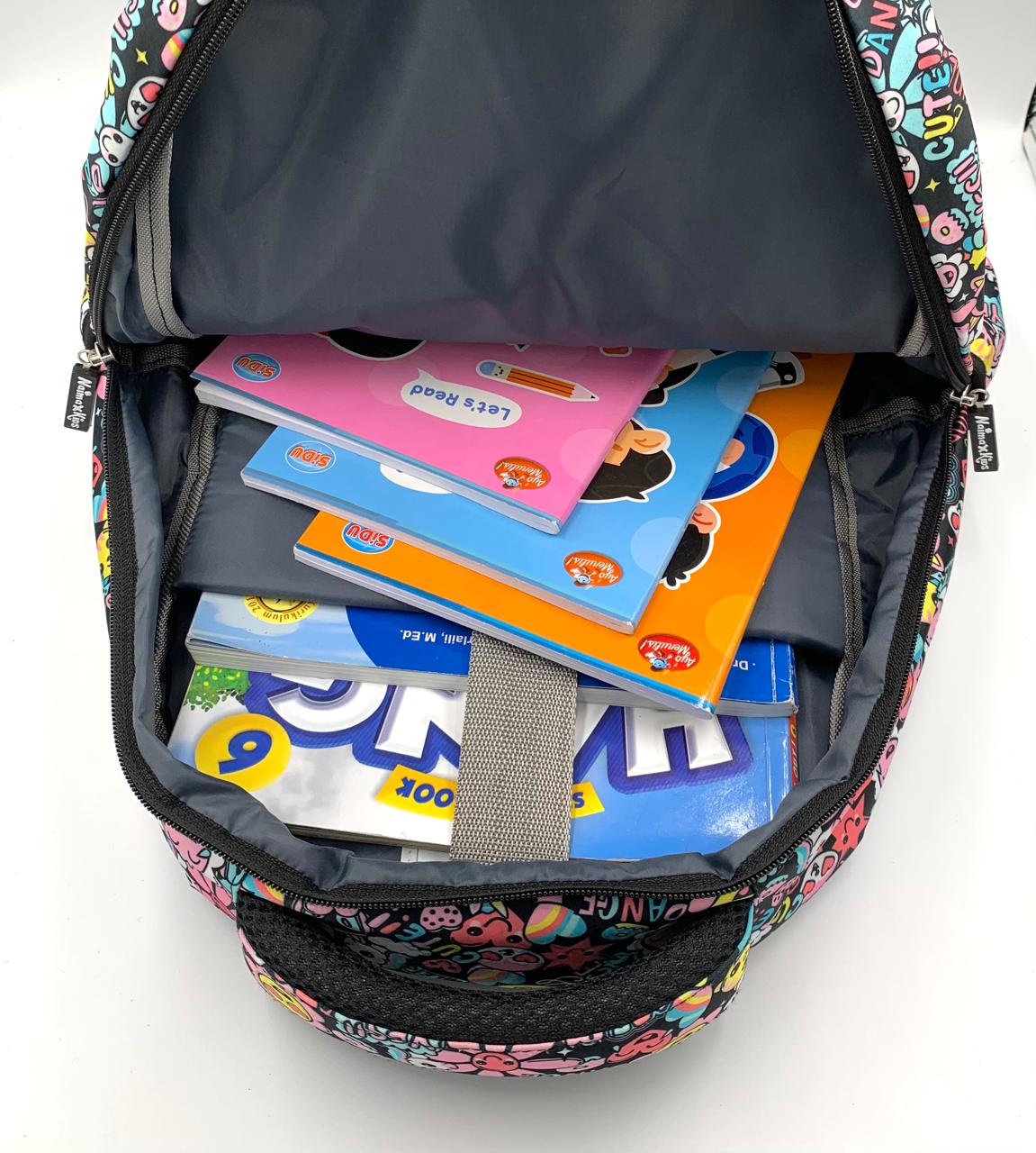 Naimax Kids Tas Ransel Anak SD Perempuan Karakter Flower | Tas Sekolah Anak Model Trendy & Keren - Gambar 2