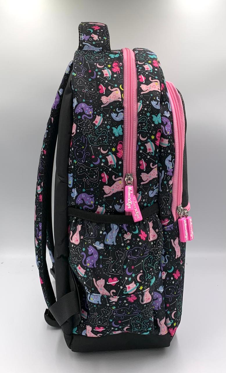 Tas Anak SD Perempuan Motif Karakter Cat Star | Ransel Sekolah Naimax Kids Kekinian - Gambar 5