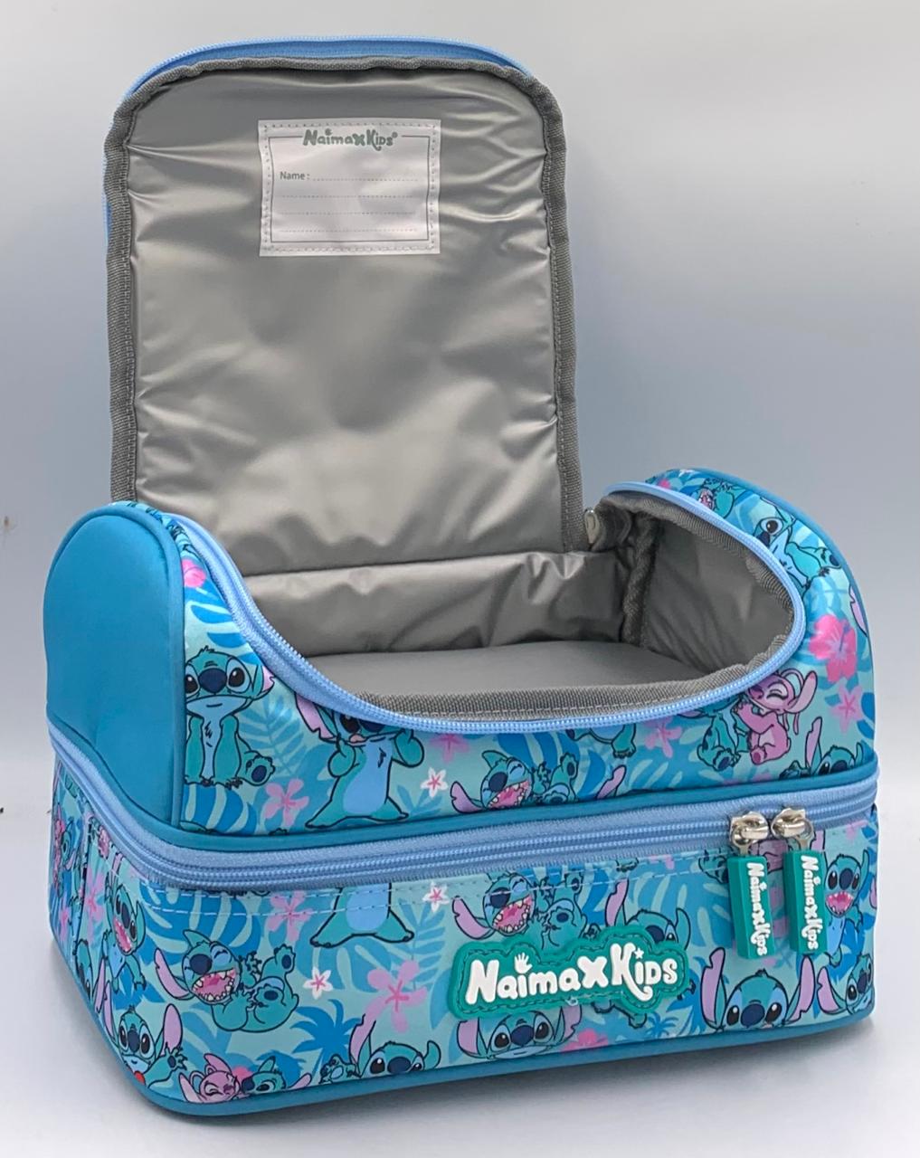 Tas Bekal Anak Double Decker Naimaxkids Karakter Little Space | Lunch Bag Lucu & Praktis - Gambar 4