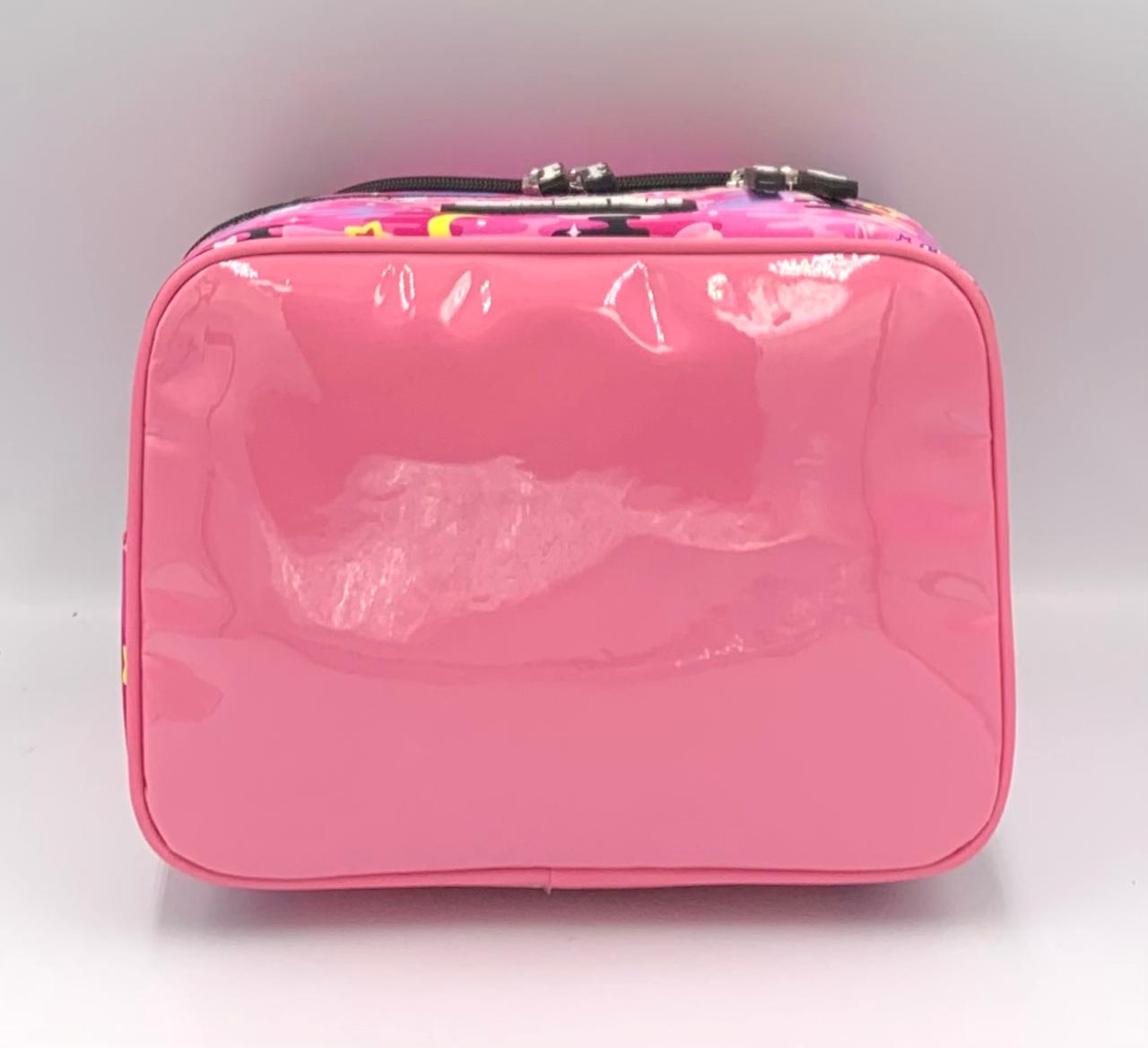 Naimax Kids Tas Bekal Anak Perempuan Karakter Cat Pink | Lunch Bag Anak Motif Kartun Cute - Gambar 5